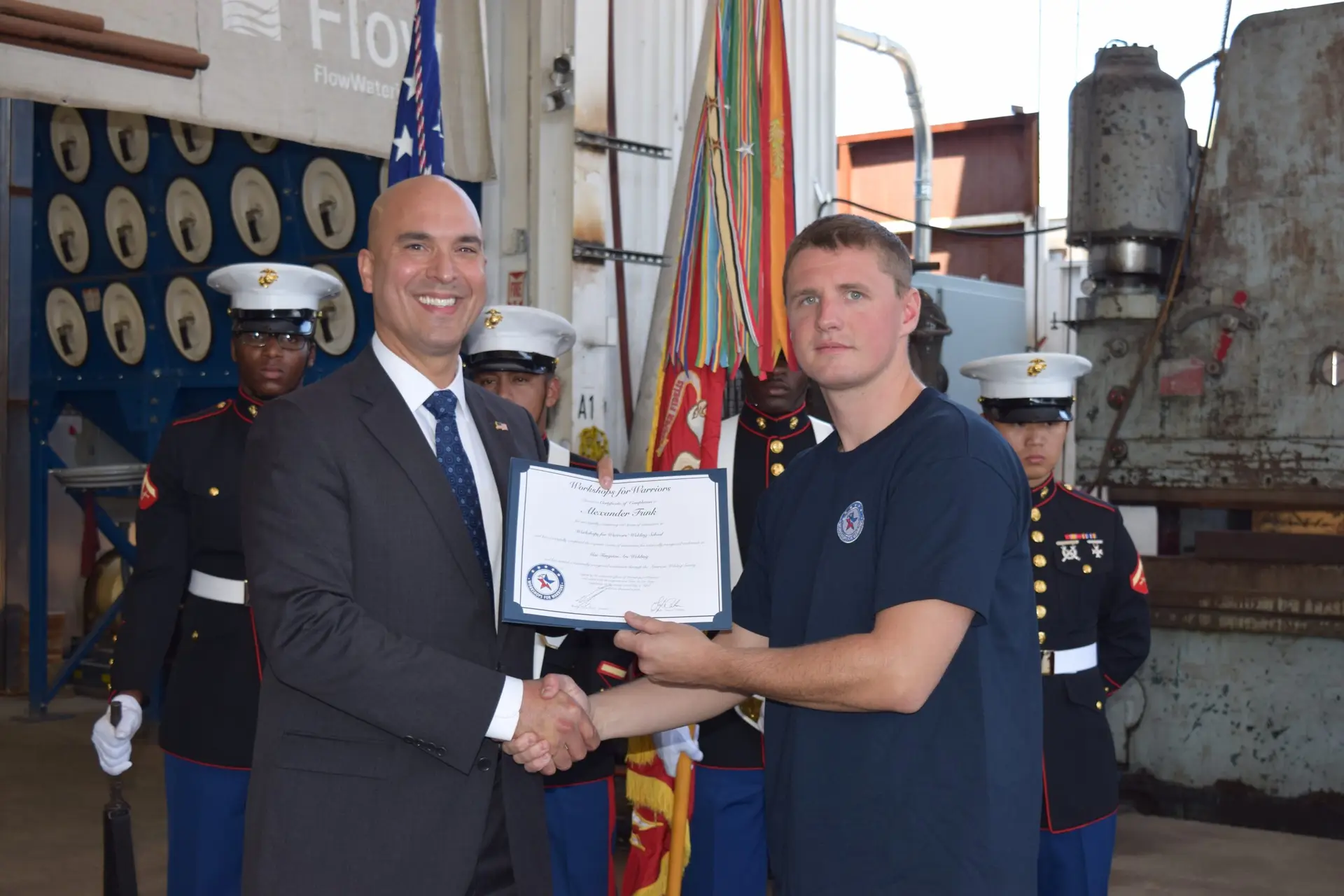 Alex, Marine Corps Veteran, Welding and Machining Graduate