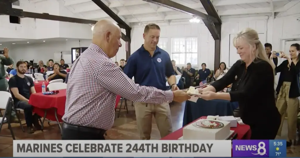 CBS 8 San Diego: Marine Corps Birthday at Workshops for Warriors