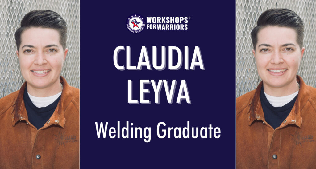 Claudia, Navy Veteran, Welding Graduate