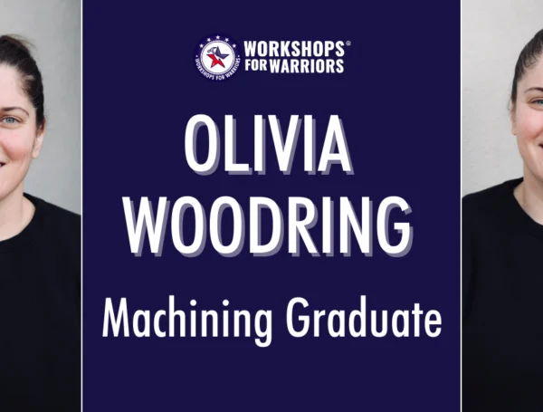 Olivia, Navy Veteran, Machining Student