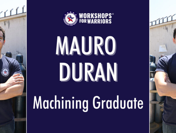 Mauro, Marine Corps Veteran, Machining Graduate