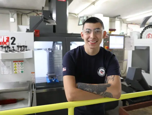 Ruffo, Army Veteran, Machining Graduate