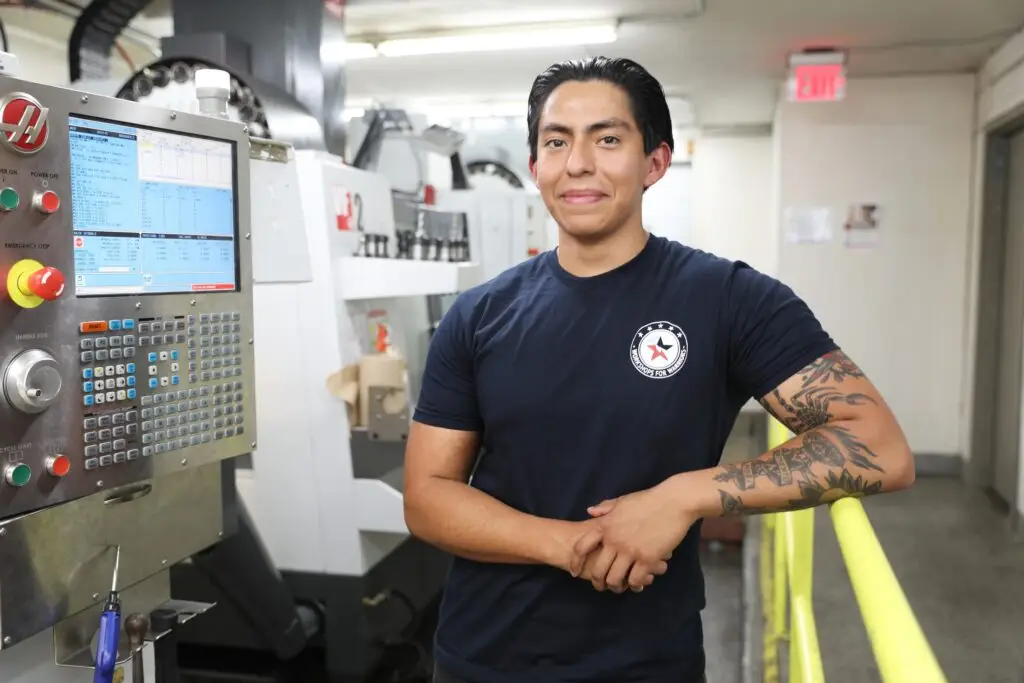 Miguel, Navy Veteran, Machining Graduate