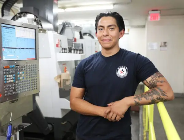 Miguel, Navy Veteran, Machining Graduate