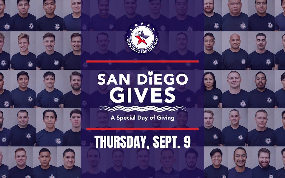 Workshops for Warriors Joins First Annual San Diego Gives