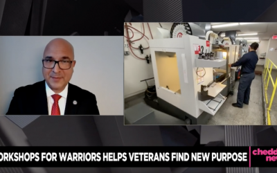 Cheddar: Workshops for Warriors Trains Veterans in Manufacturing Jobs