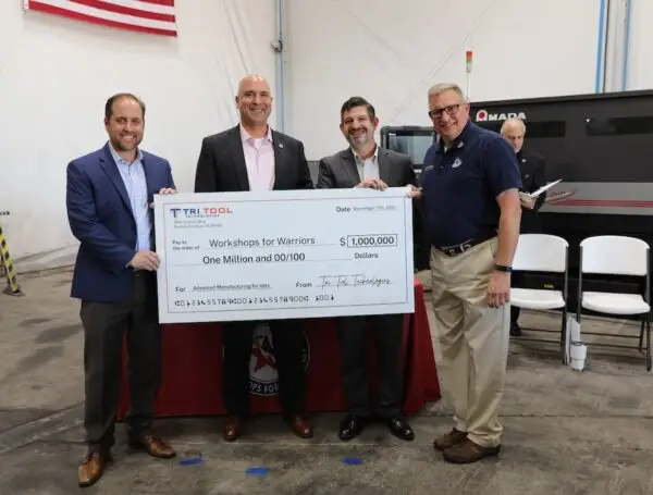 Tri Tool Pledges $1 Million to Workshops for Warriors