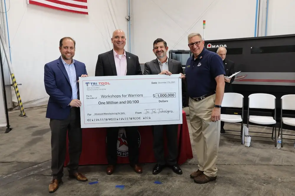 Tri Tool Pledges $1 Million to Workshops for Warriors