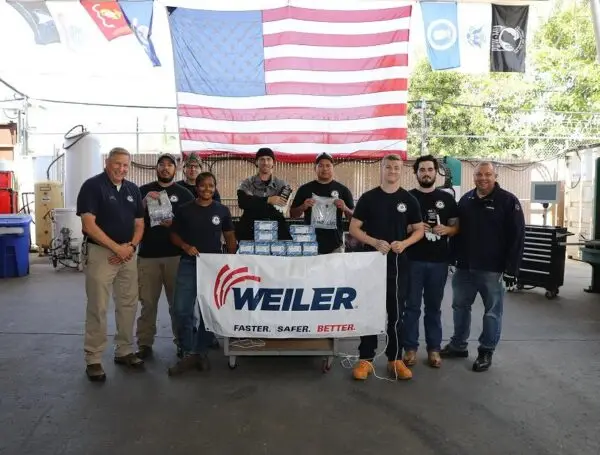 The Fabricator: Weiler Abrasives donates $25,000 to Workshops for Warriors