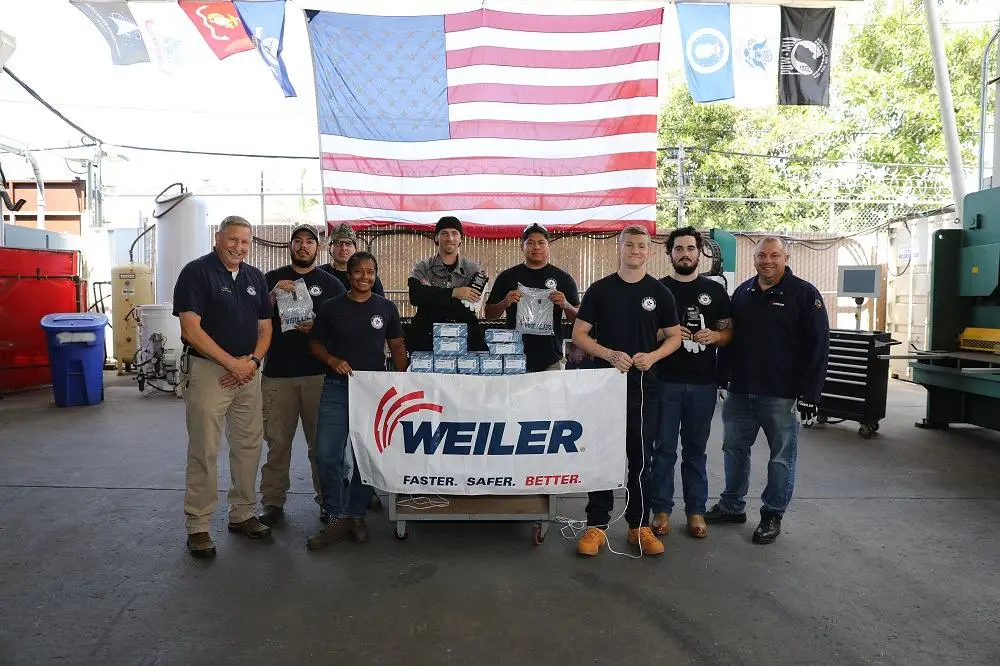 The Fabricator: Weiler Abrasives donates $25,000 to Workshops for Warriors