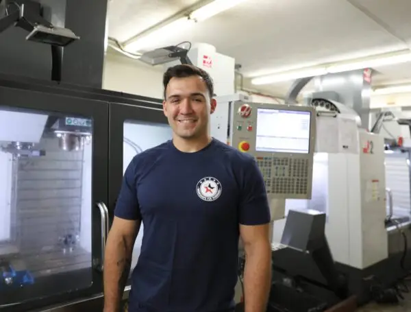 Isaiah, Marine Corps Veteran, Machining Graduate