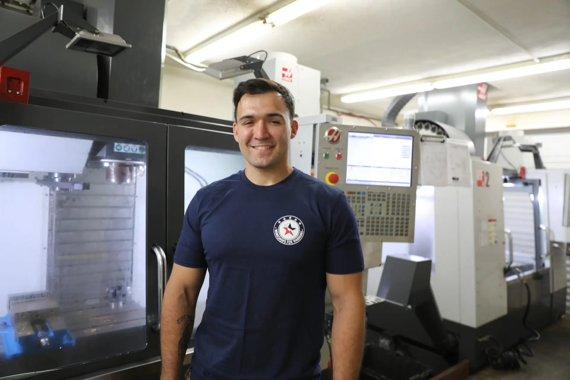 Isaiah, Marine Corps Veteran, Machining Graduate