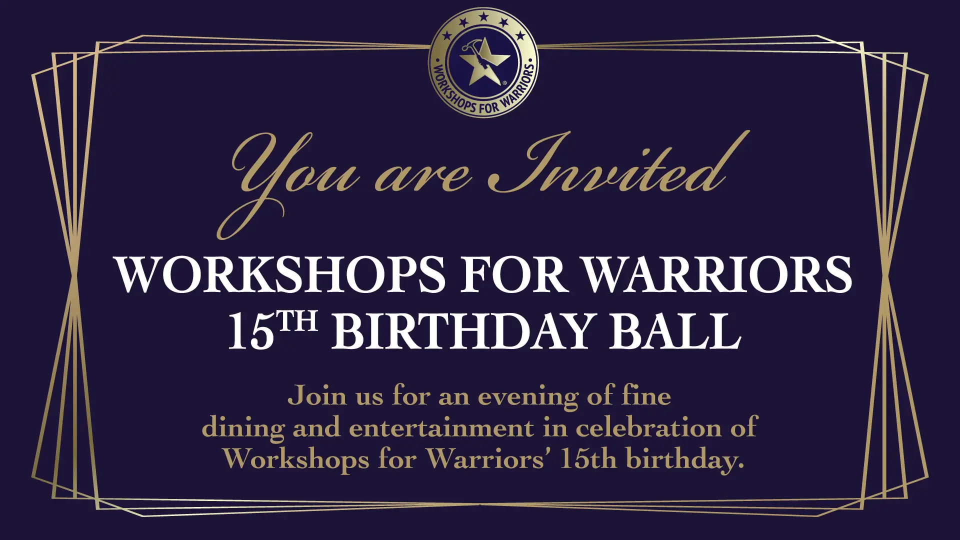 Workshops For Warriors 15th Birthday Ball