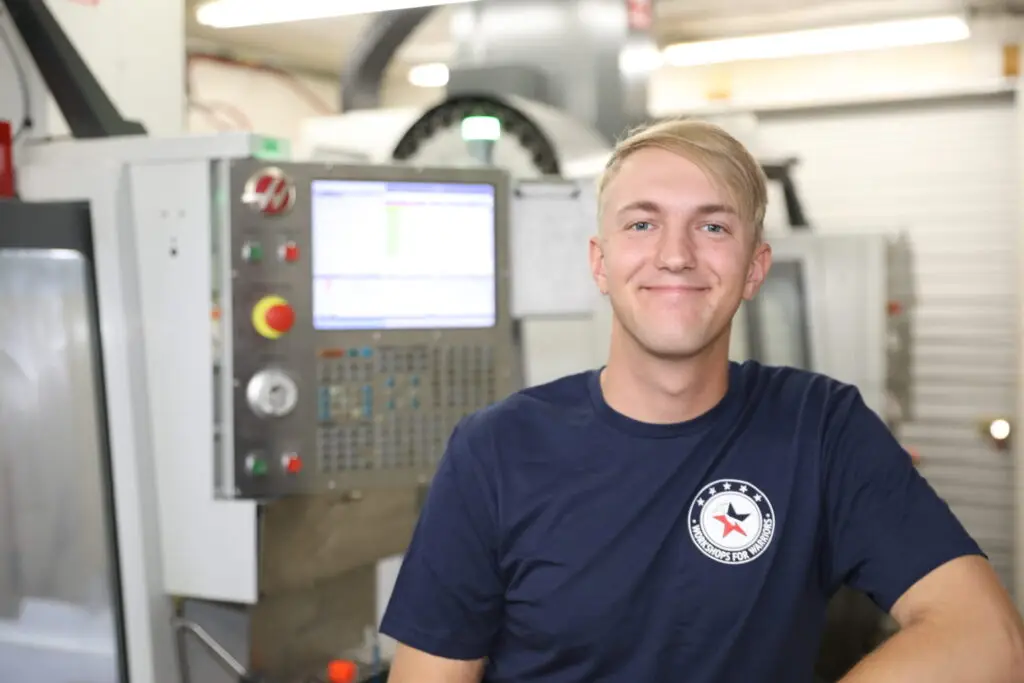 Jacob, Marine Corps Veteran, Machining Graduate