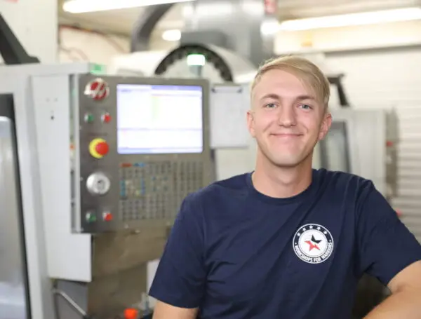 Jacob, Marine Corps Veteran, Machining Graduate