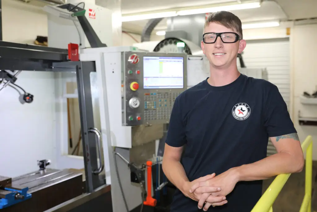 Peter, Marine Corps Veteran, Machining Graduate