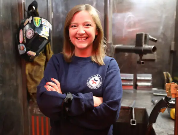 Bethany, Navy Veteran, Welding I Student