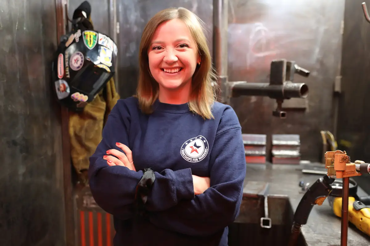 Bethany, Navy Veteran, Welding I Student