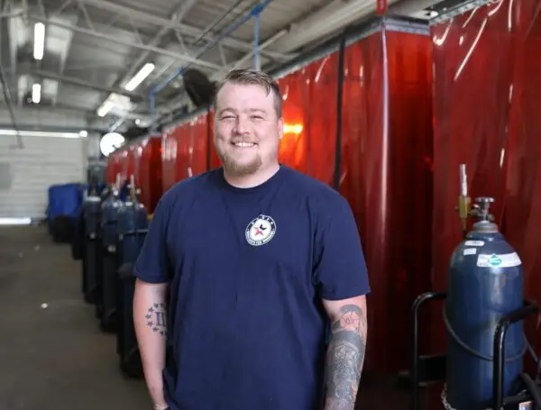 Nicholas, Army Veteran, Welding 1 and 2 Graduate