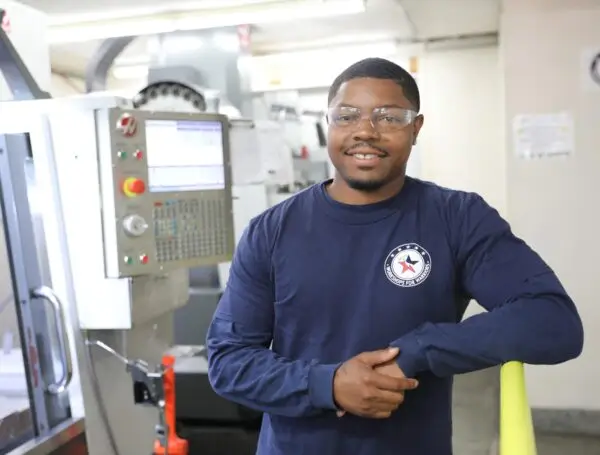 Dejon, Navy Veteran, Machining 1 Graduate