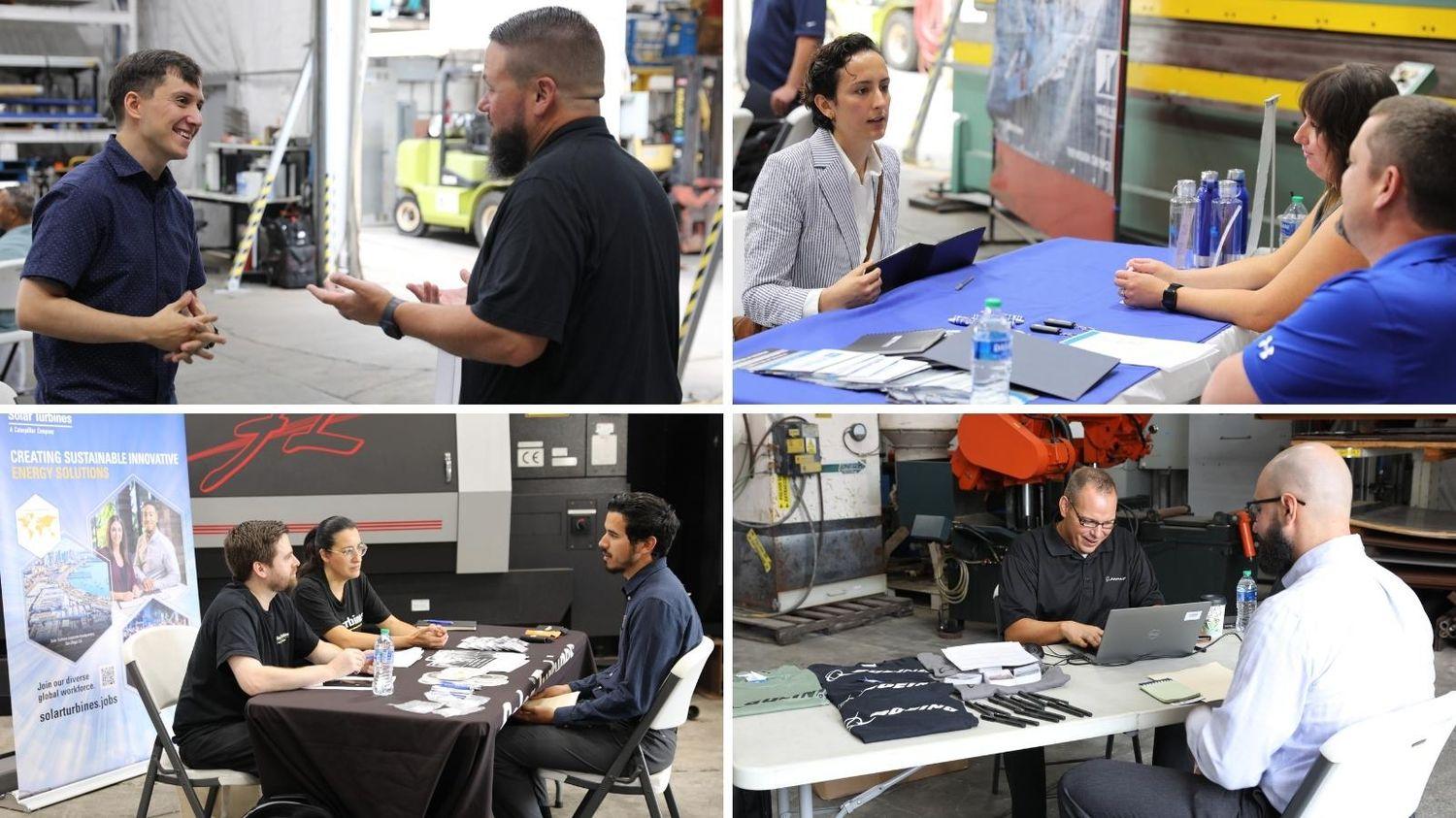 Workshops for Warriors corporate partners at WFW employer career fair