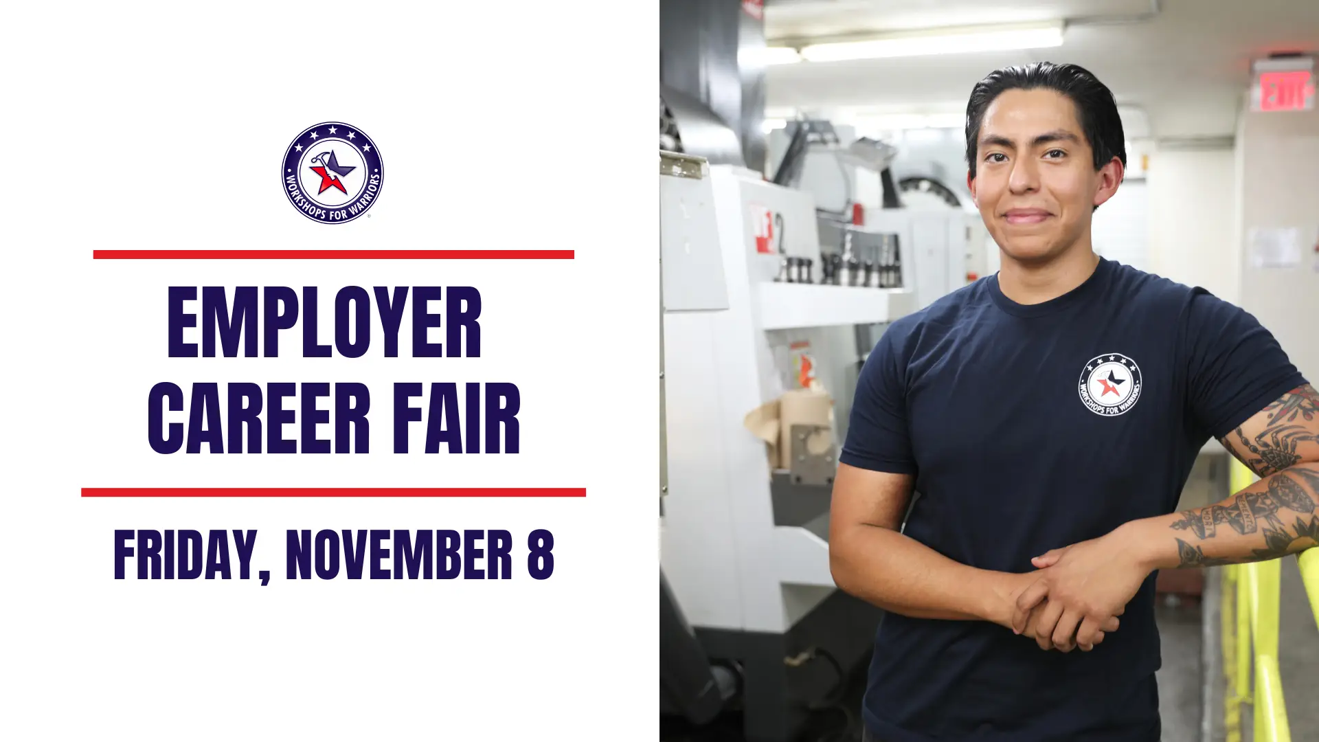 Workshops for Warriors Fall Career Fair November 8, 2024