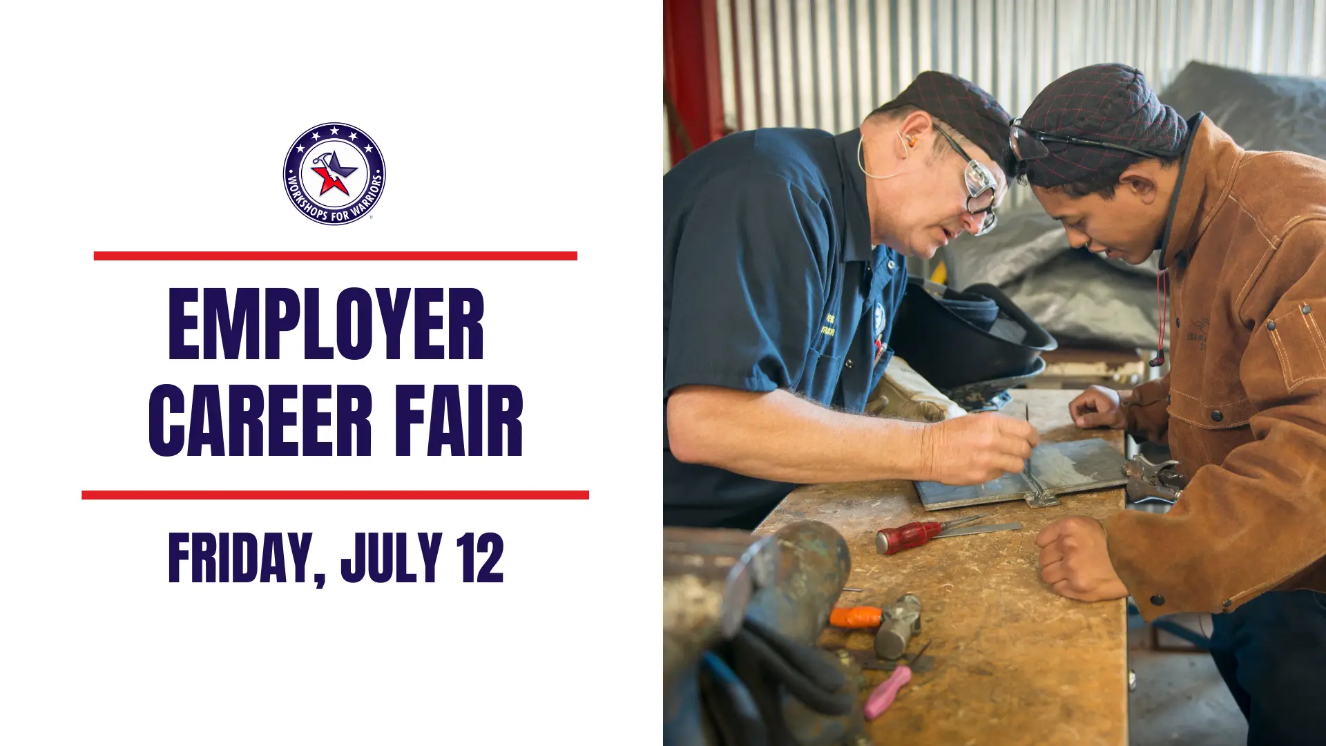 Workshops for Warriors Summer Career Fair July 12, 2024