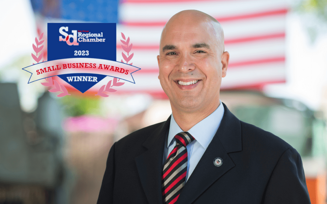 SD Regional Chamber of Commerce ⎮  2023 Exceptional Veteran-Owned Business Award