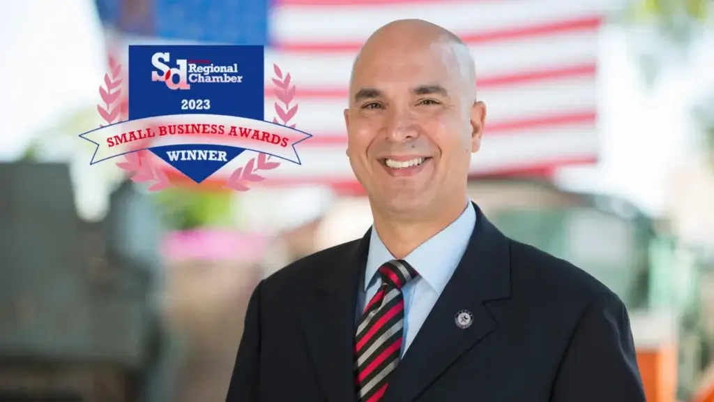 SD Regional Chamber of Commerce ⎮  2023 Exceptional Veteran-Owned Business Award