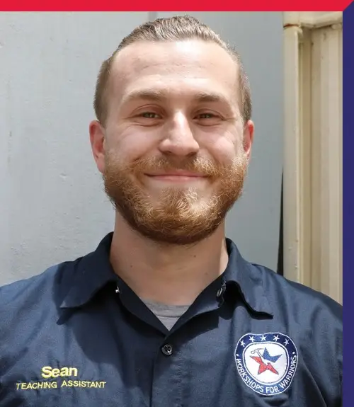 Sean Weaver, Welding Teaching Assistant, Marine Corps Veteran