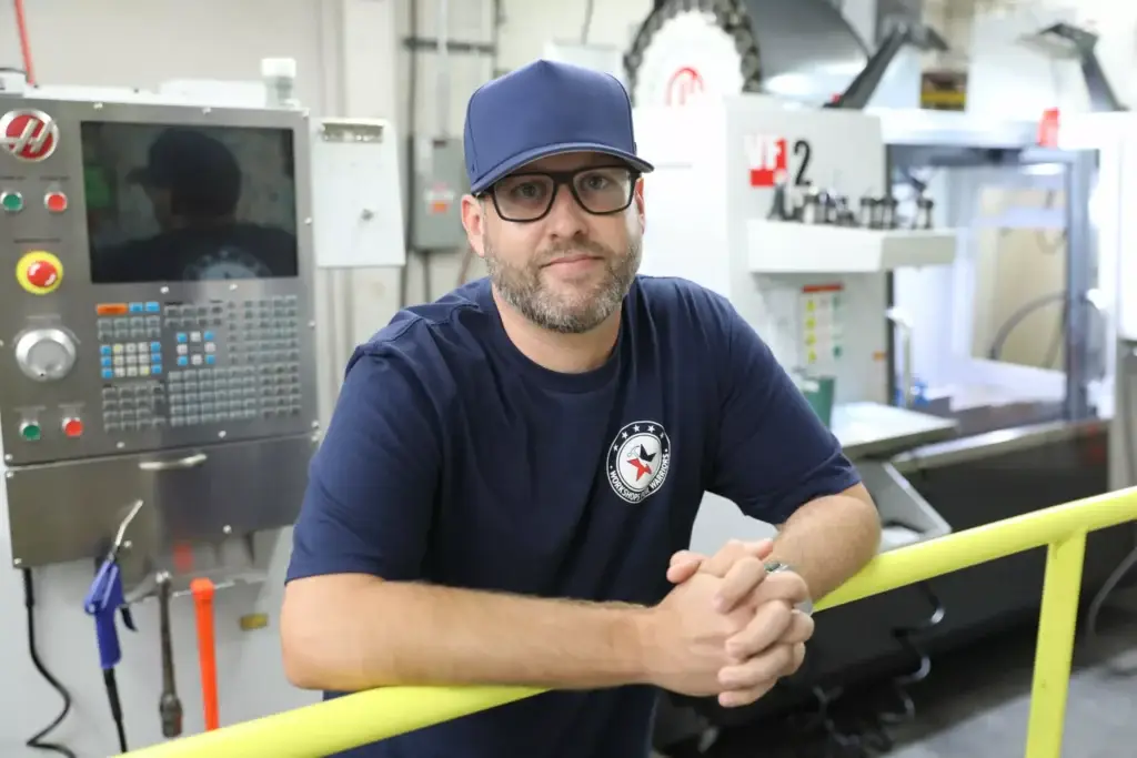 Zachary, Navy Veteran, Machining 1 Graduate