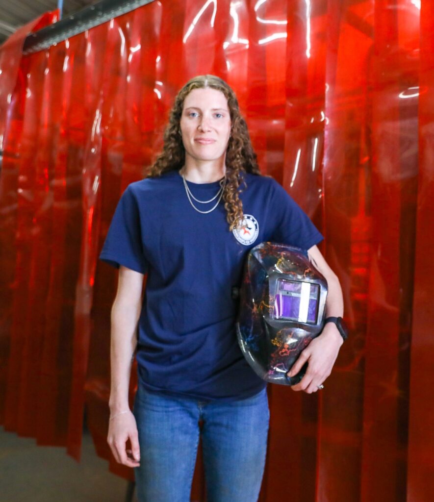 Chaelynn, Military Spouse, Welding Graduate