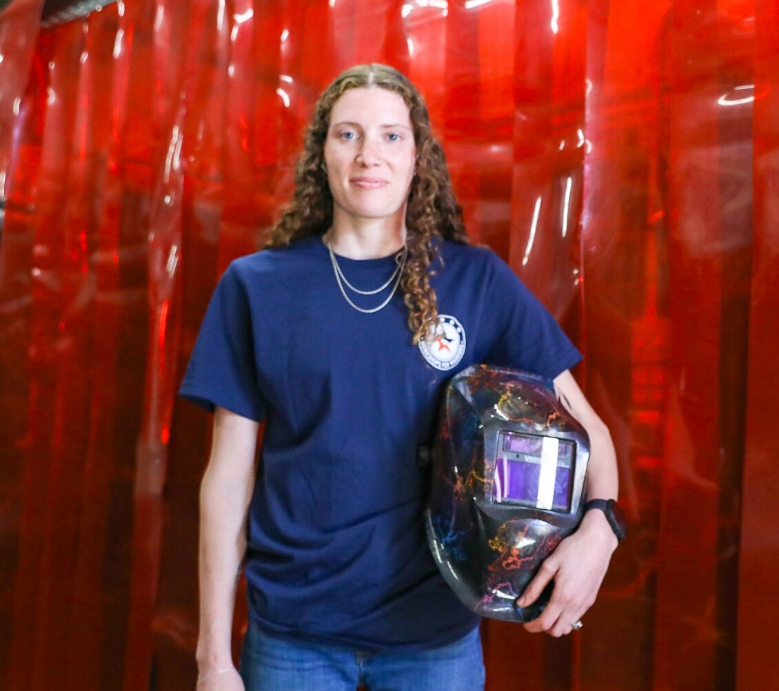 Chaelynn, Military Spouse, Welding Graduate
