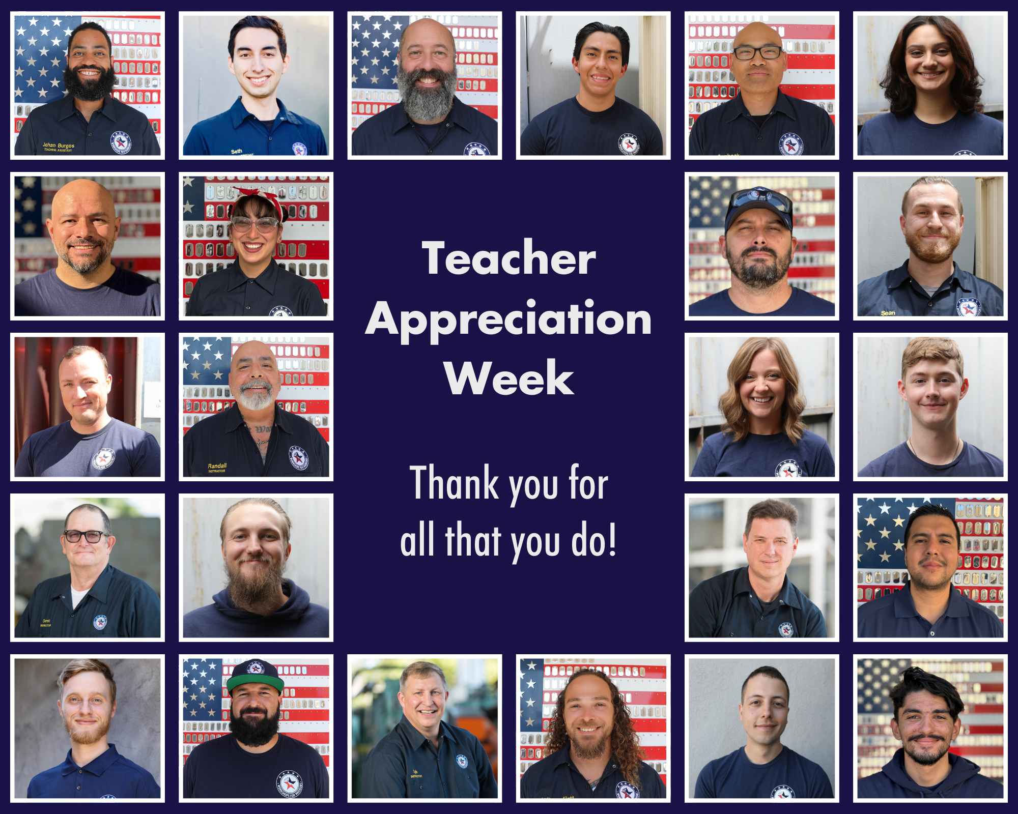 Happy Teacher Appreciation Week!