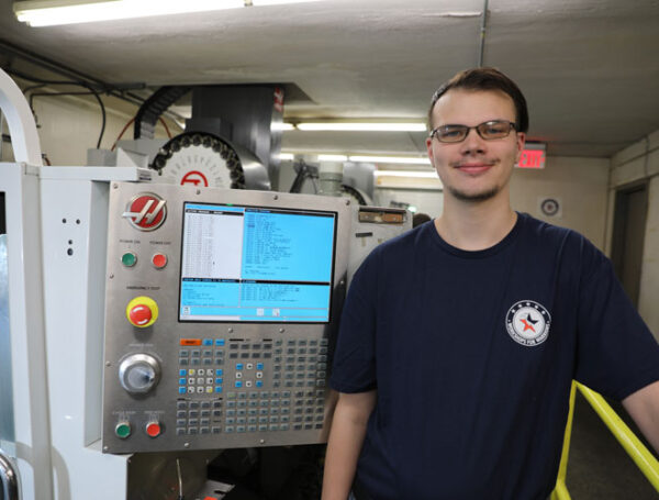 Seth, Navy Veteran, CNC Machining 1 and 2 Graduate
