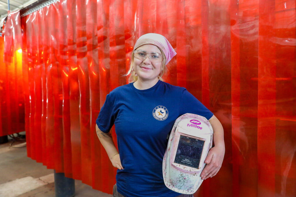 Alexi, Navy Veteran, Welding 1 Graduate