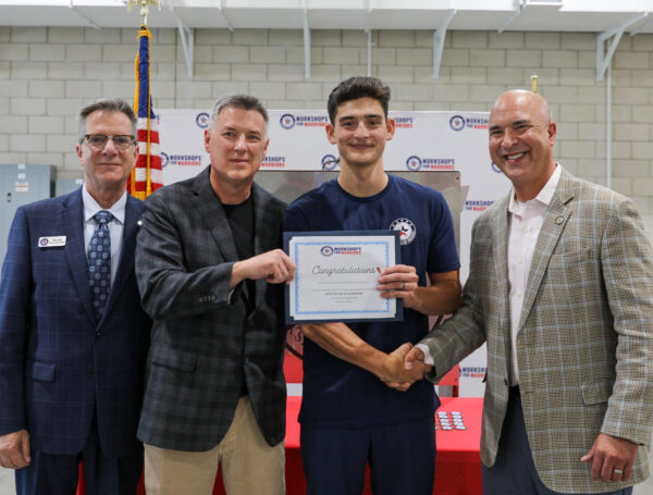 Austin, Marine Corps Veteran, Machining 1 Graduate