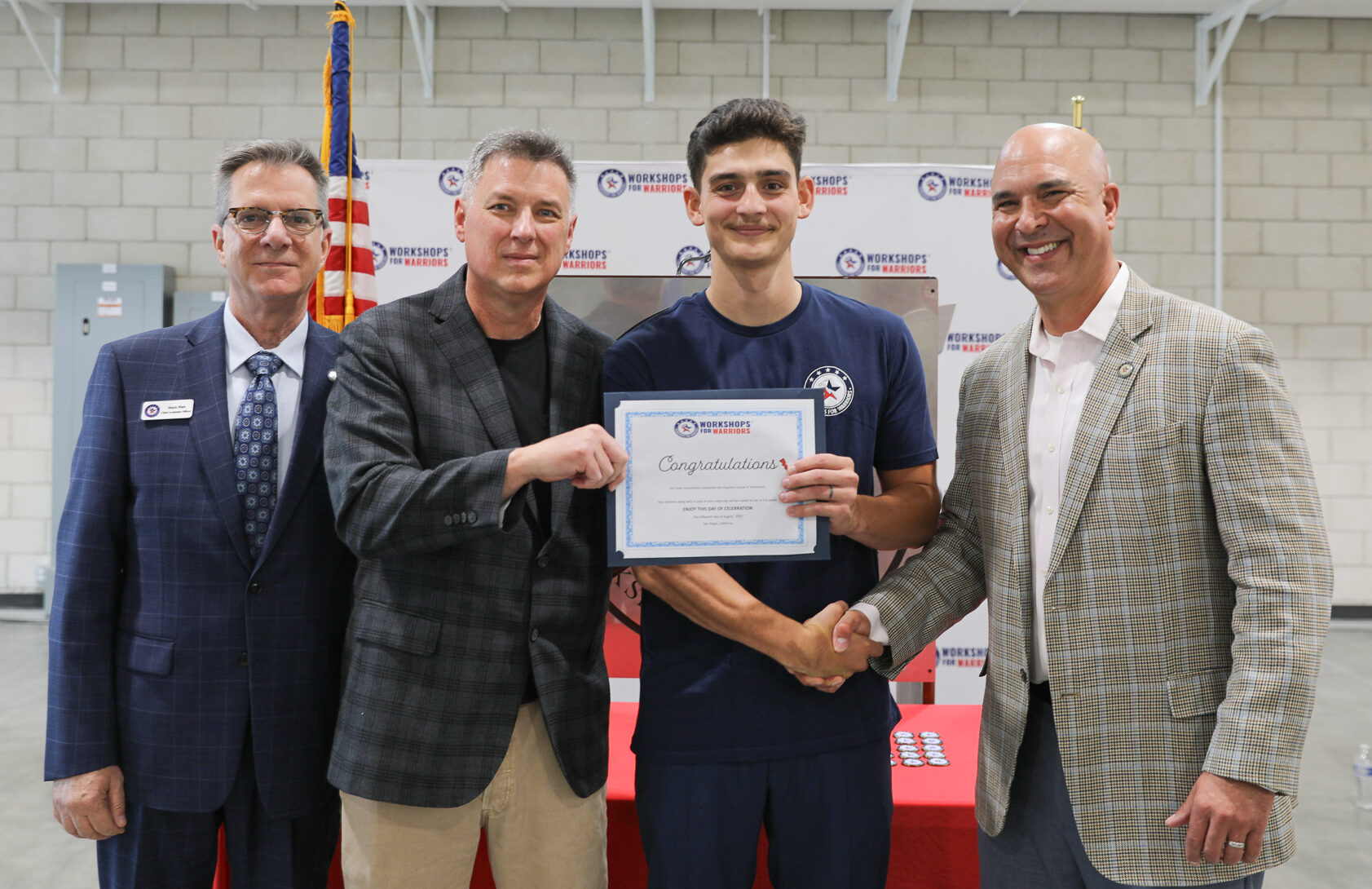 Austin, Marine Corps Veteran, Machining 1 Graduate